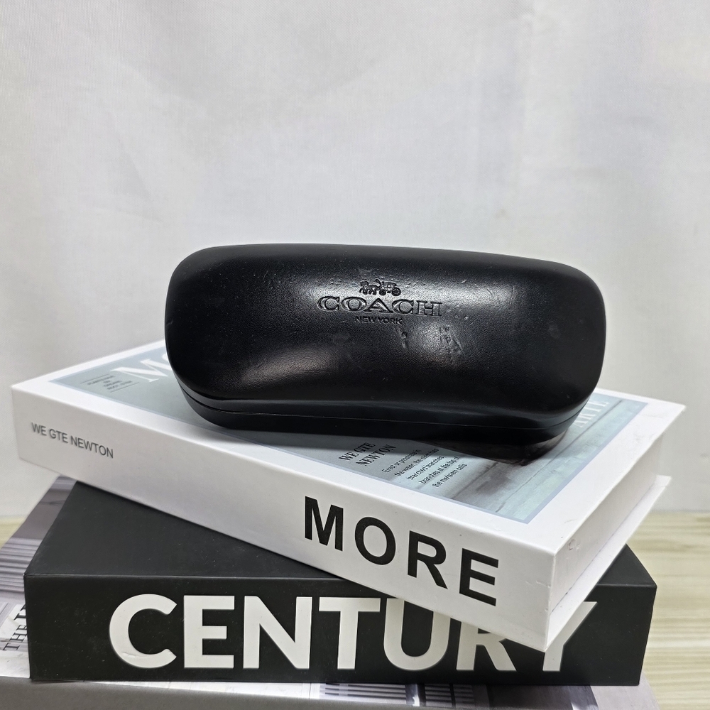 Coach Black Hard Shell Case Glasses Sunglasses Case